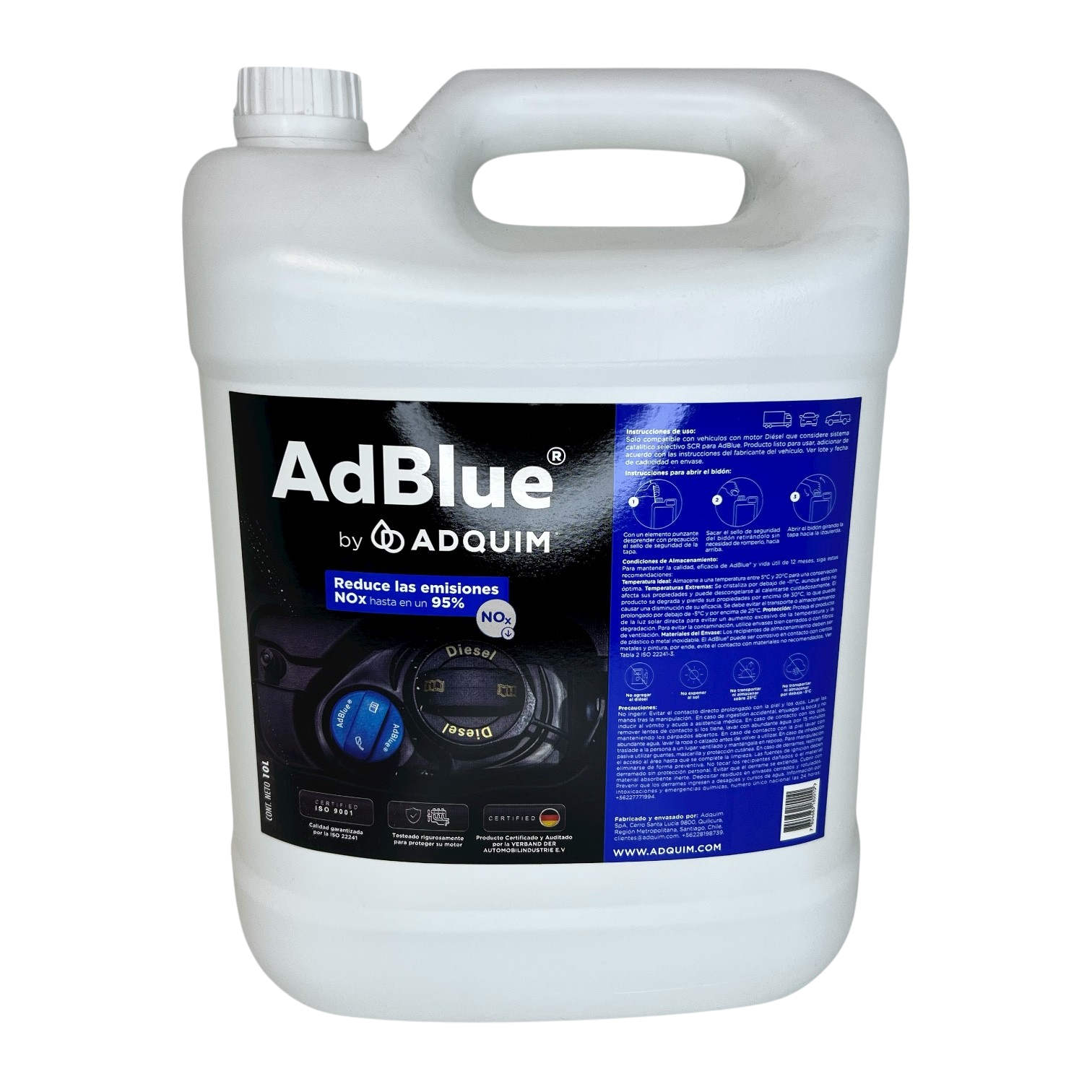 Bidón AdBlue 10 L Adquim